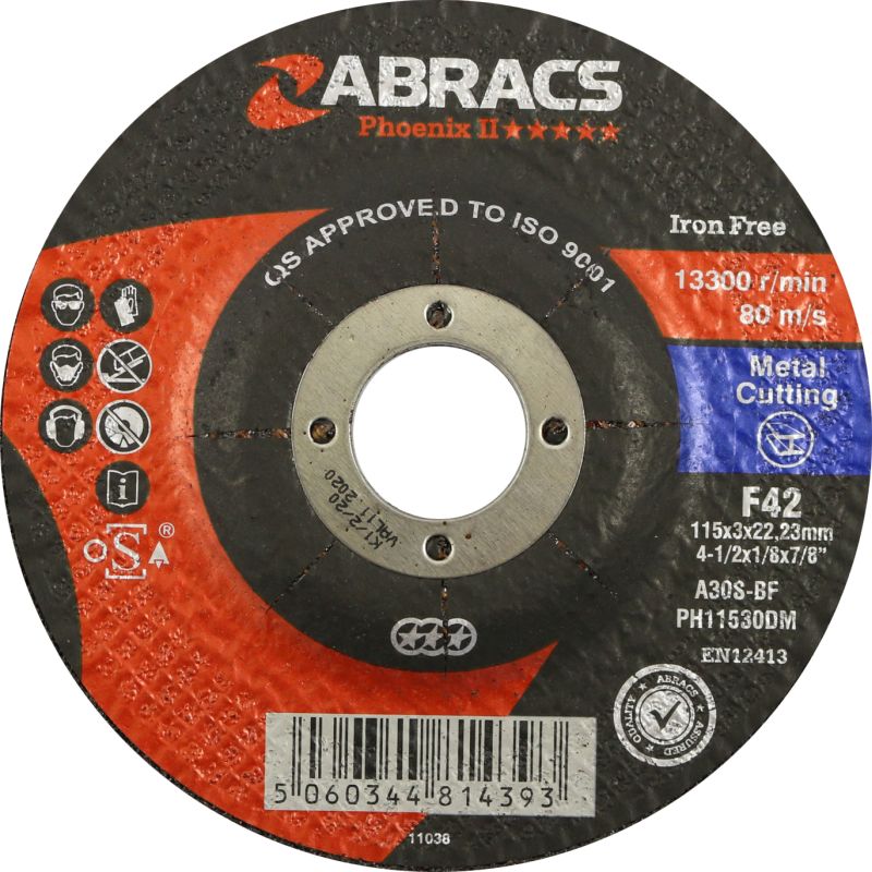 Metal Cutting Disc 115mm - Timbermills