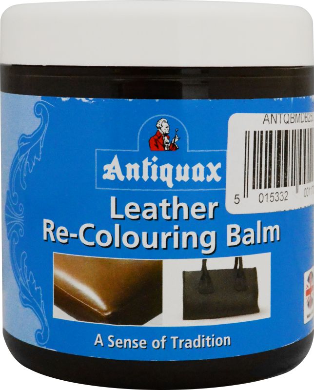black leather wax