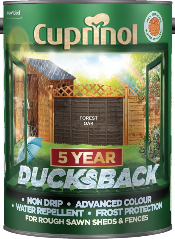 Cuprinol Ducksback Forest Oak 5 Litres Timbermills