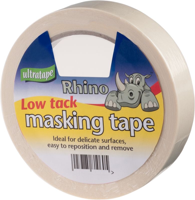 Ultratape Low Tack Masking Tape 50m - Fosseway Tapes & Fixings Limited