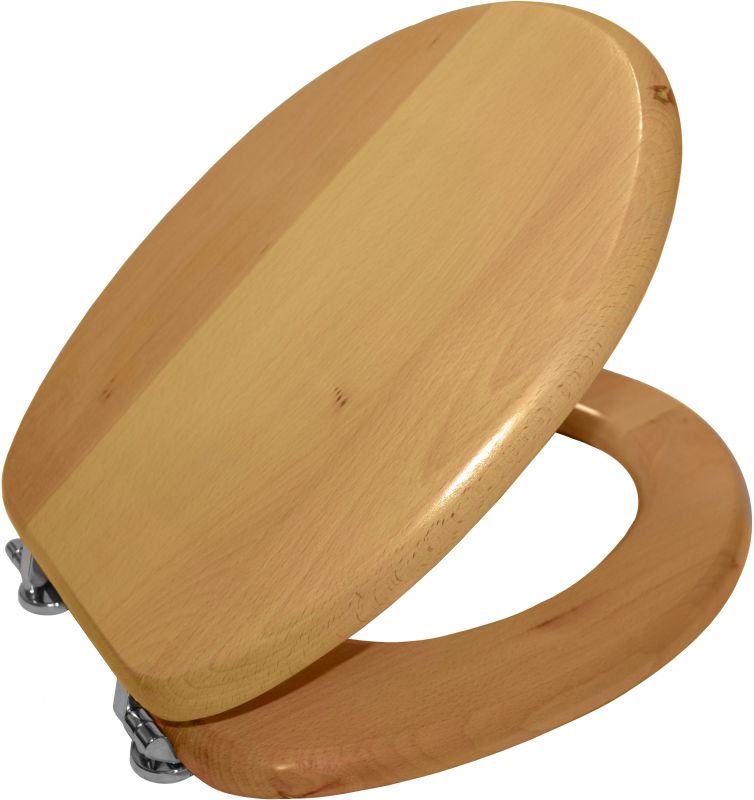 Solid Wood Toilet Seat Beech Timbermills